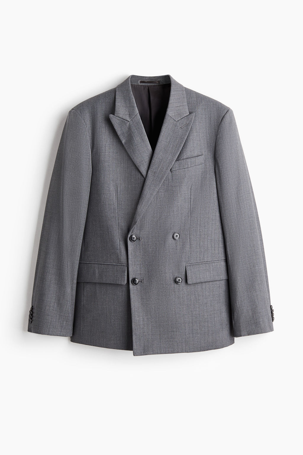 Americana de doble botonadura Relaxed Fit - H&m фото 3