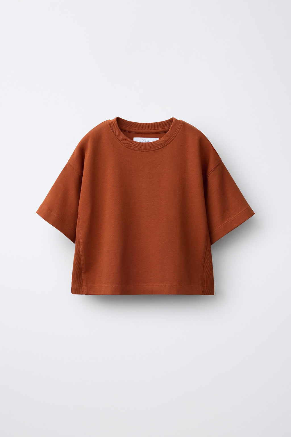 CAMISETA LISA HEAVY JERSEY / Terracota