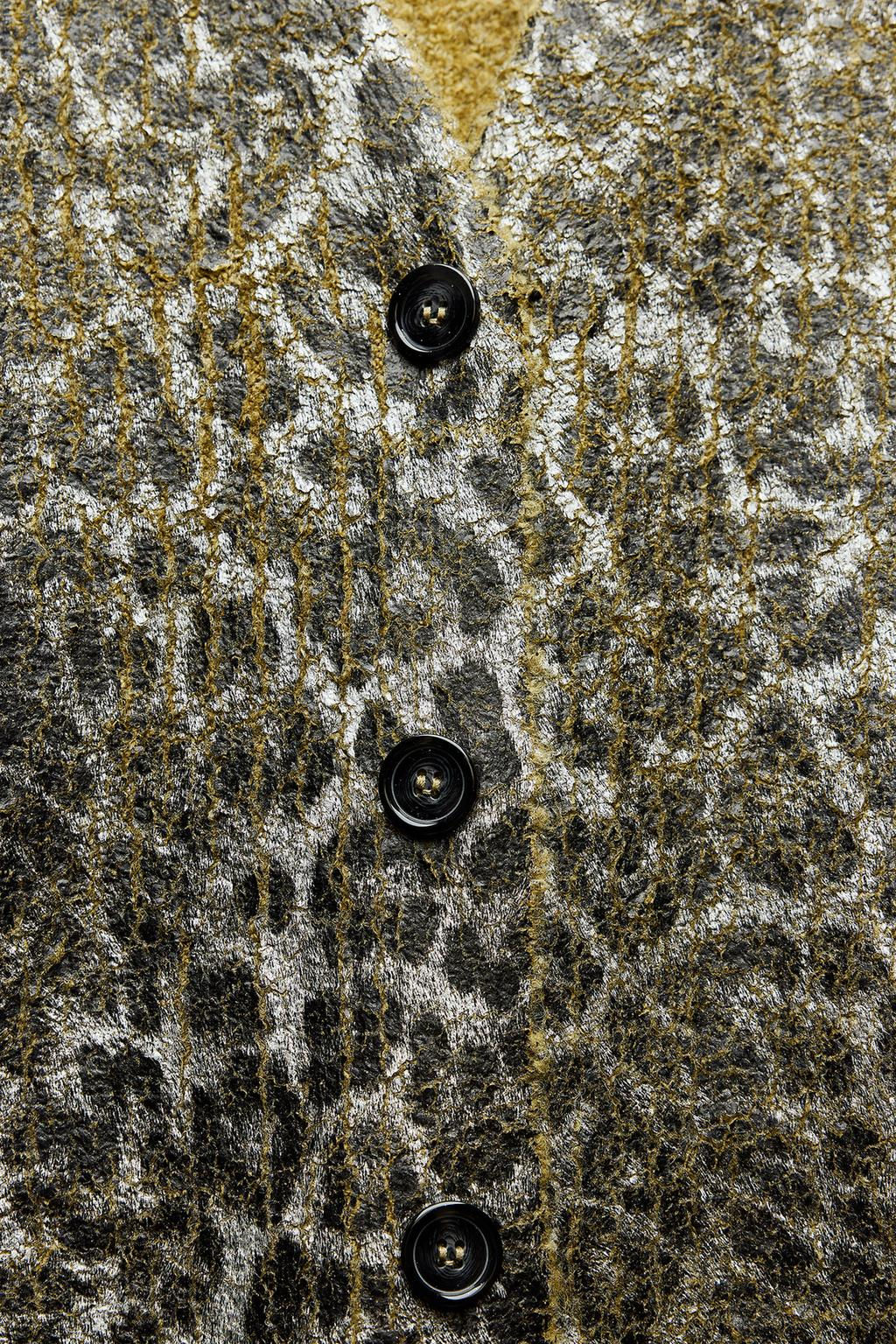 ANIMAL PRINT FOIL JACKET - Zara фото 5