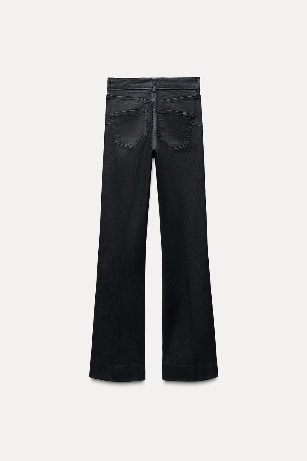 ZW COLLECTION BOOTCUT MID-WAIST JEANS - Zara фото 8