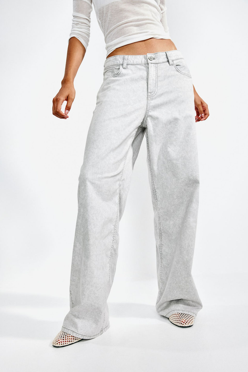 Pantalon recto de sarga - H&m фото 4