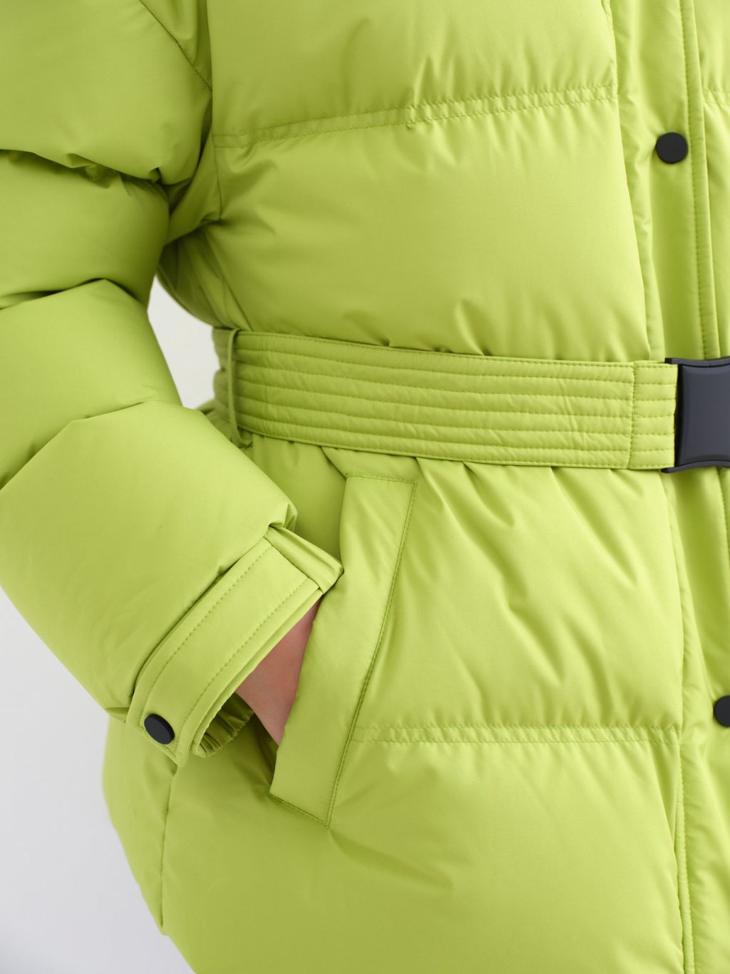 Conso/WDM 230561 - lime Пуховая куртка  фото 3