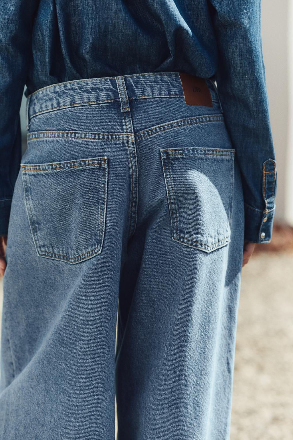 Z1975 MID-WAIST BAGGY JEANS - Zara фото 4