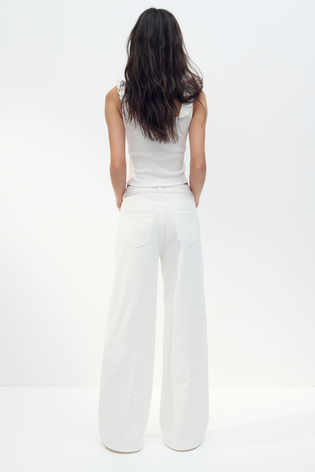 Pantal?n con bordado ingl?s - H&m фото 5