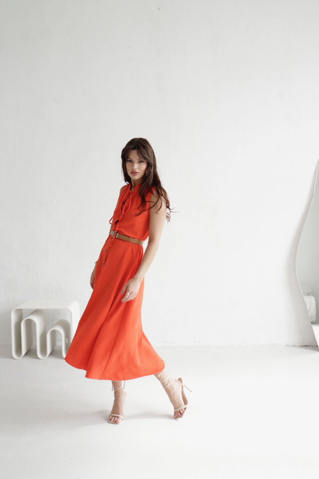 Платье, как из к/ф Красотка, коралловое - Martichelli фото 7