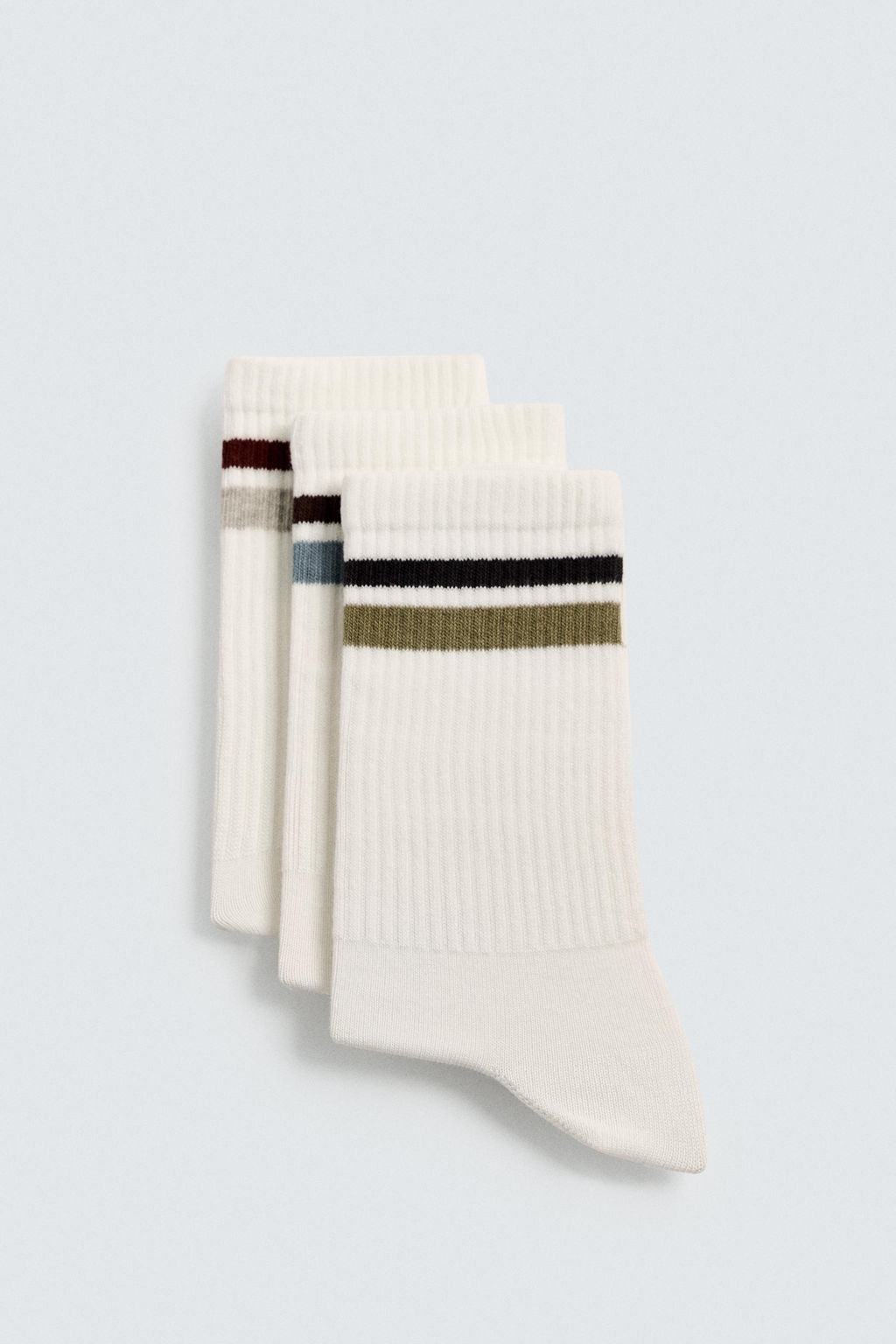 STRIPED SOCKS 3-PACK