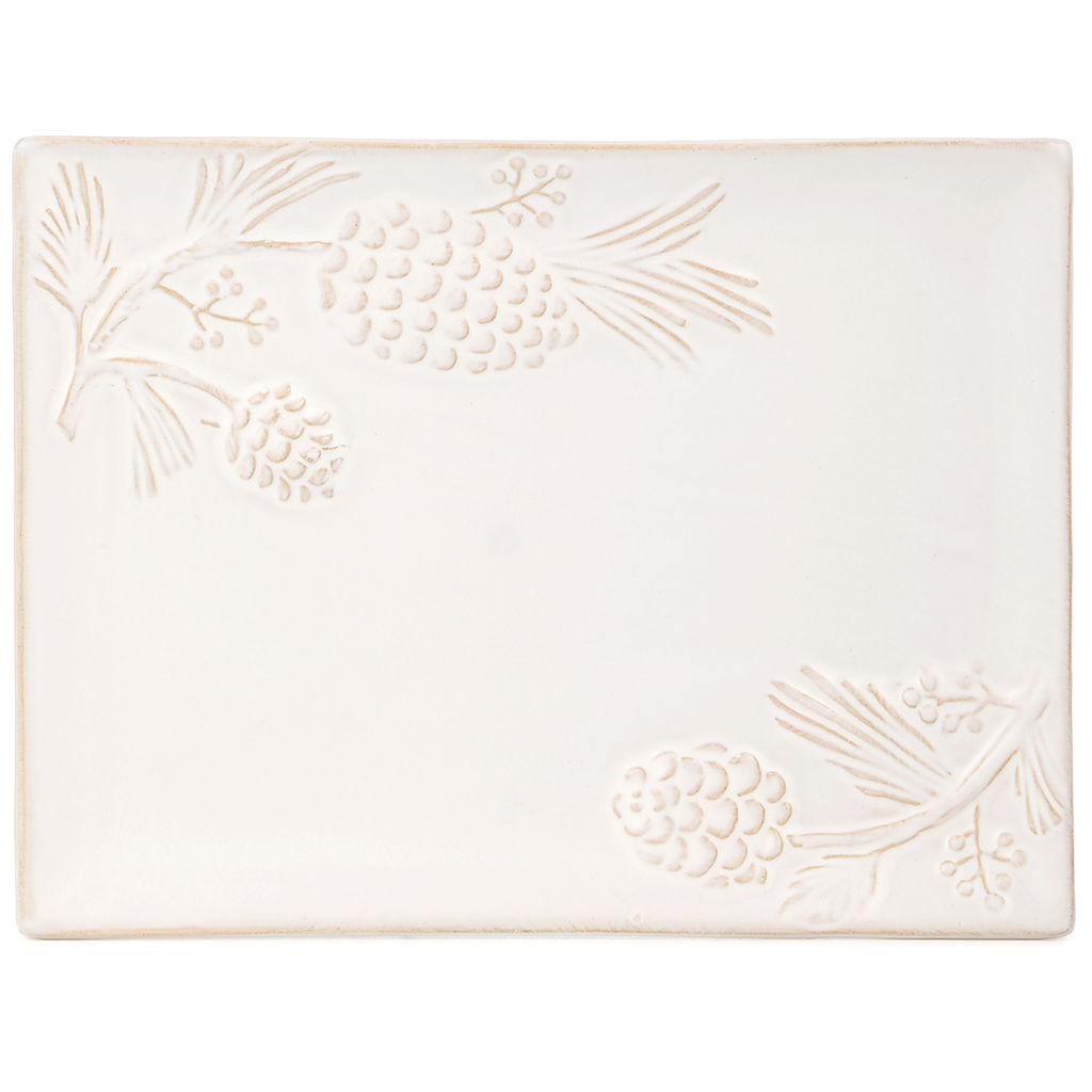 БЛЮДО СЕРВИРОВОЧНОЕ КОЛЛЕКЦИЯ PINE CONES, 26,3*19,8*2,4 СМ - Bronco фото 4