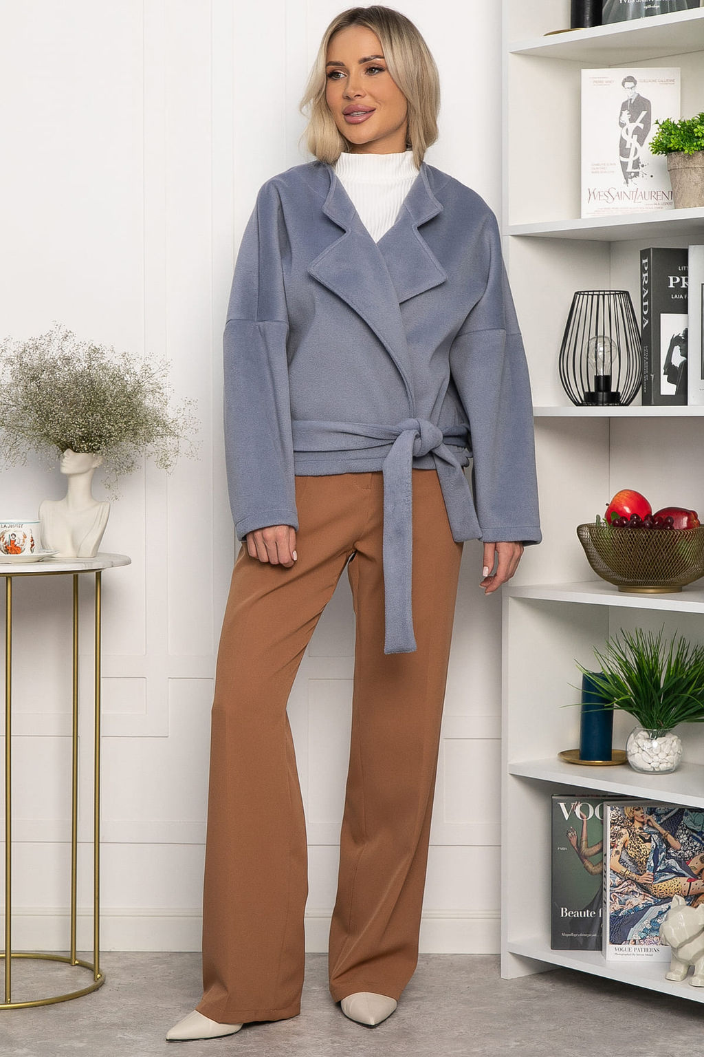 Пальто укороченное Хайт - Lt collection фото 24