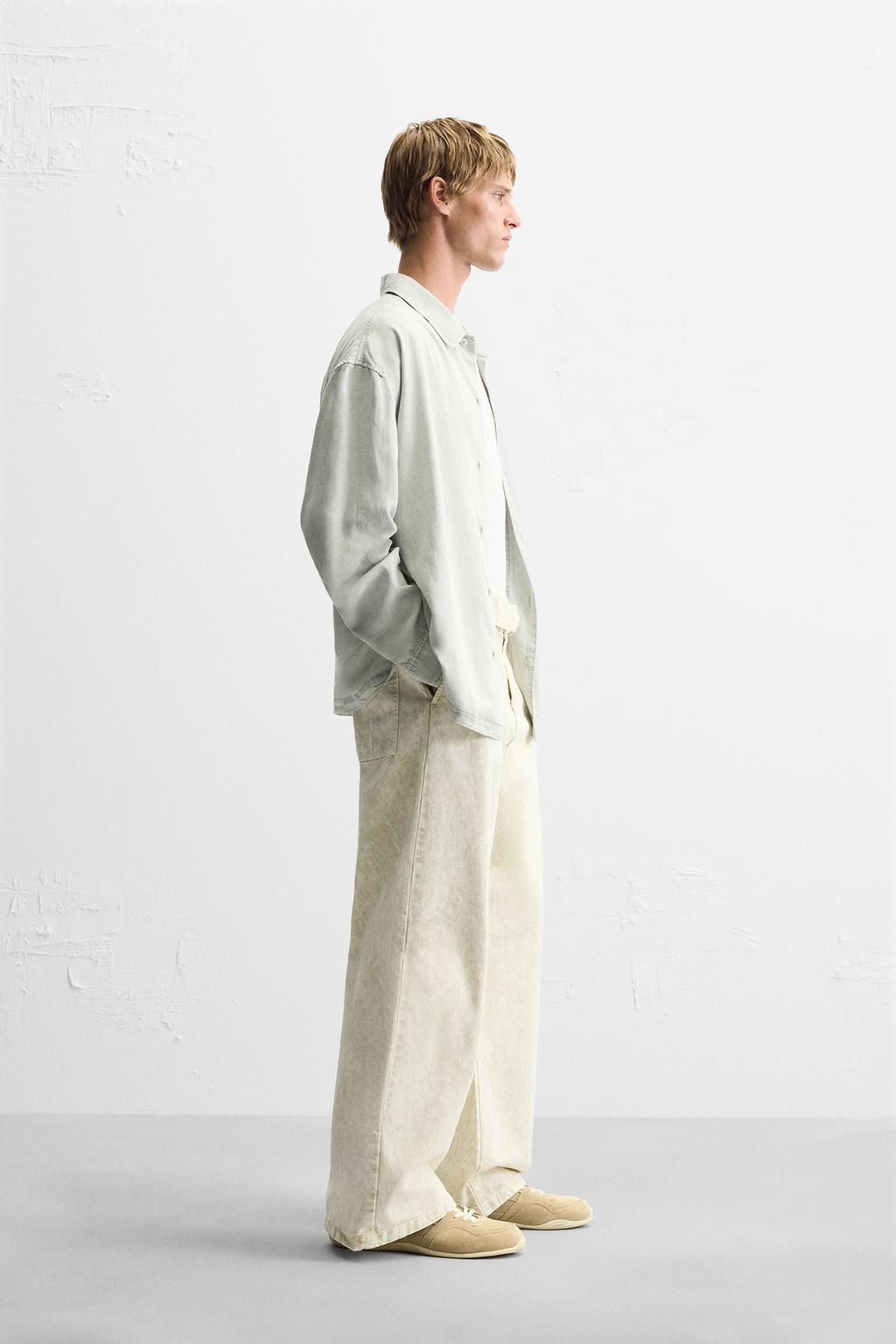 ABSTRACT PRINT TROUSERS - Zara фото 5