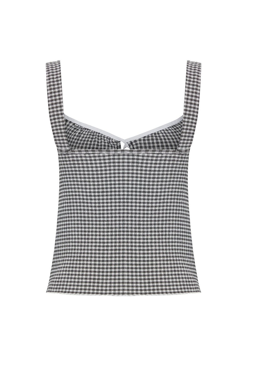 K?rm?z? Poti Kare Desenli Baglama Detayl? Esnek Orme Bluz TWOSS25BZ00234 - Trendyolmilla фото 12