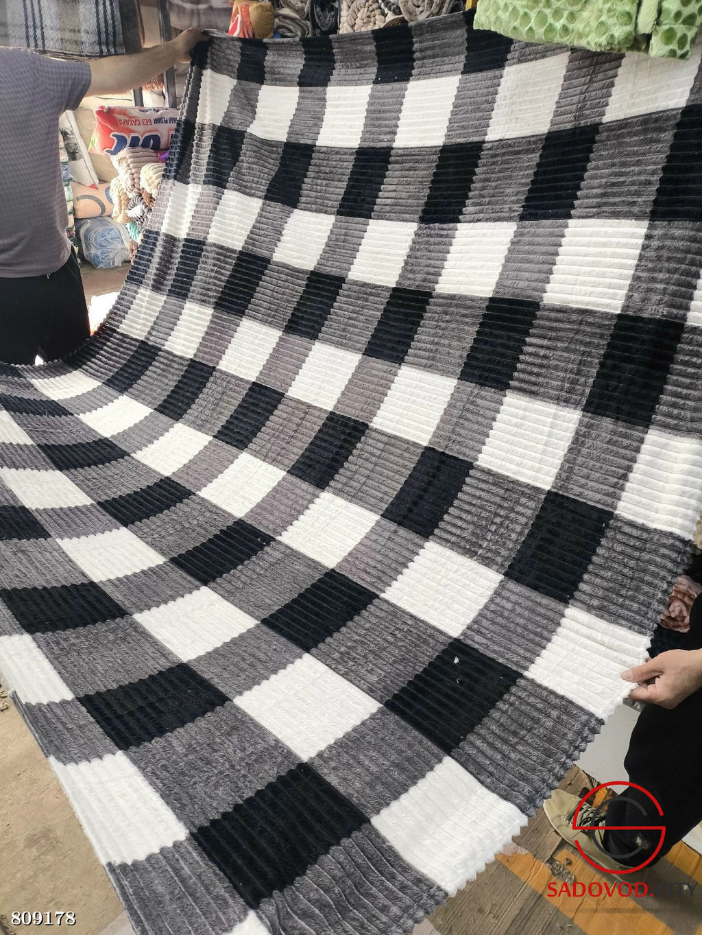 Мягкие плед "Радуга" 200*220 см.