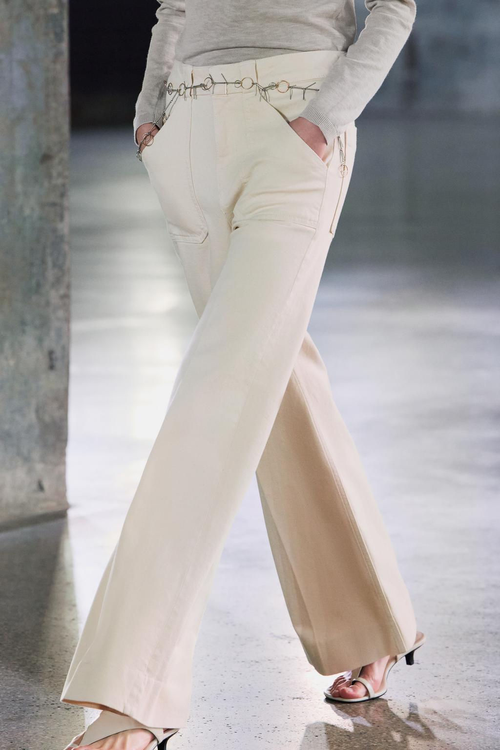 ZW COLLECTION FULL-LENGTH TROUSERS - Zara фото 2