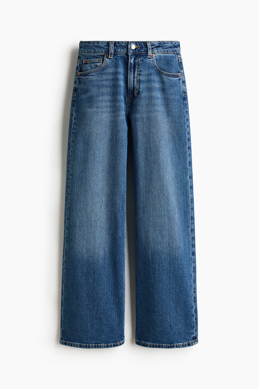 Wide High Waist Jeans - H&m фото 25