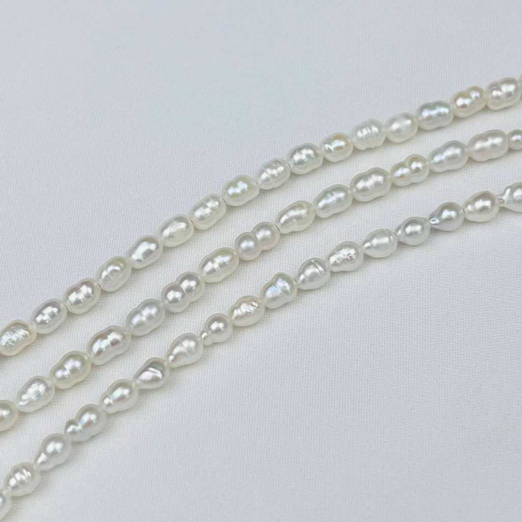 Бусины для украшений из белого Жемчуга 35 см