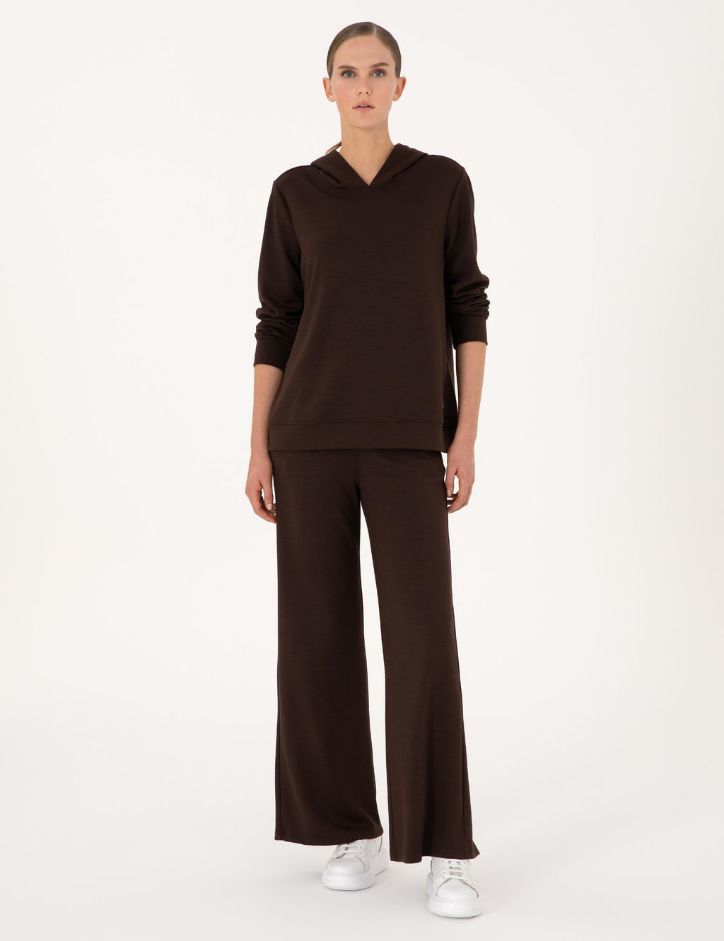 Kahverengi Oversize Sweatshirt