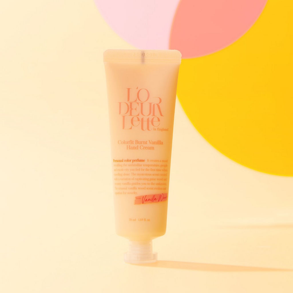 LODEURLETTE Крем для рук увлажняющий с ароматом ванили / In England Colorfit Burnt Vanilla Hand Cream, 50 мл