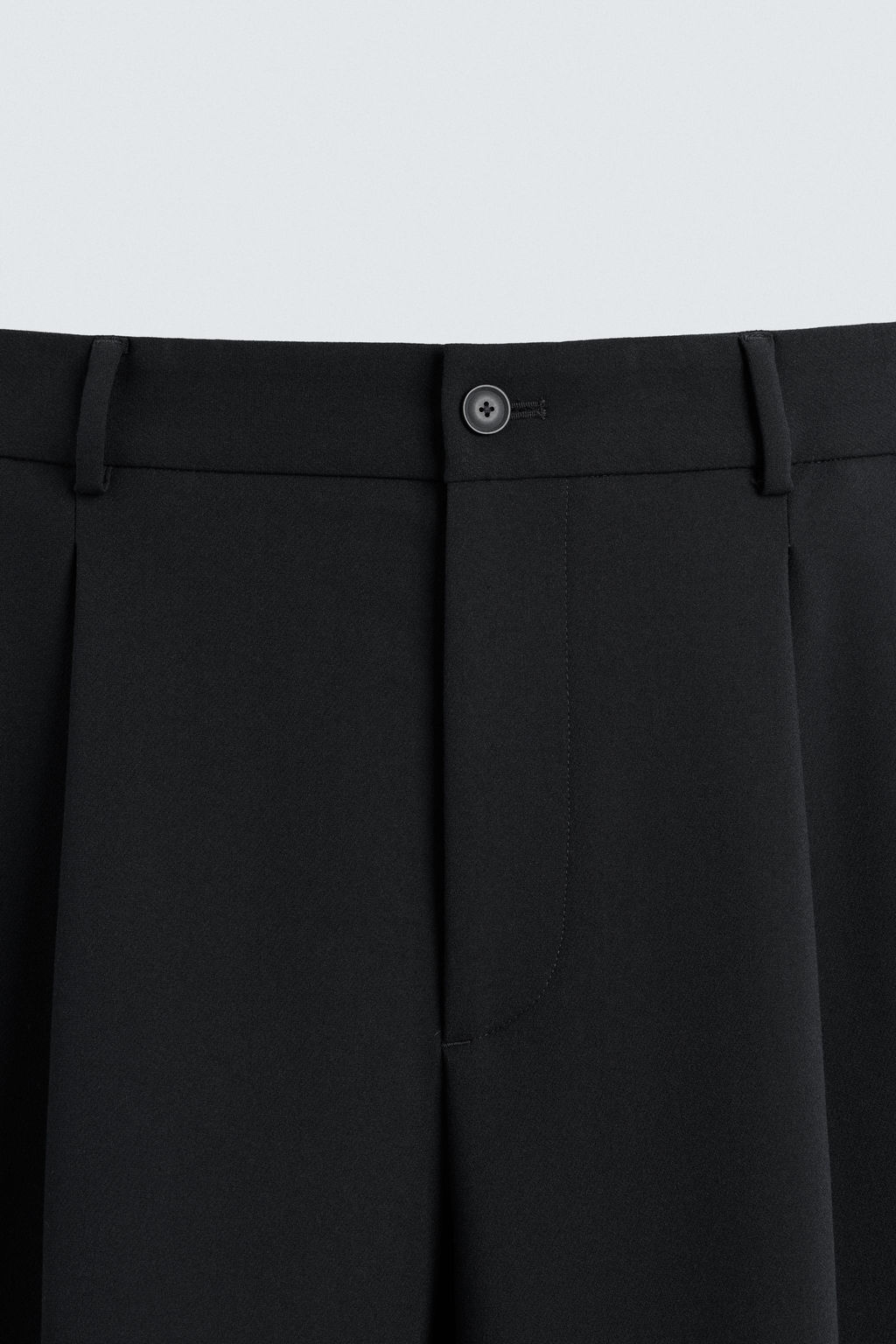 RELAXED FIT PLEATED TROUSERS - Zara фото 19