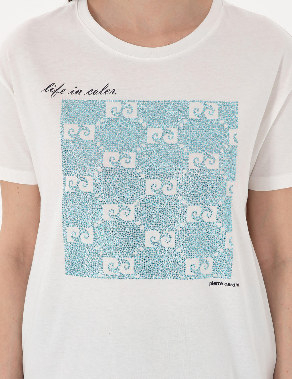 Beyaz Regular Fit Ti__rt