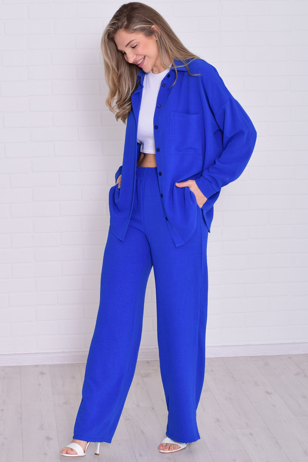 Костюм женский 5-352д (сапфир)