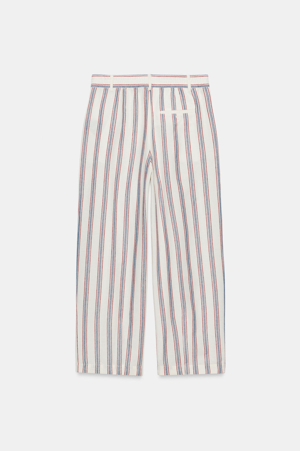 PANTAL?N BALLOON RAYAS ZW COLLECTION / Crudo - Zara фото 7