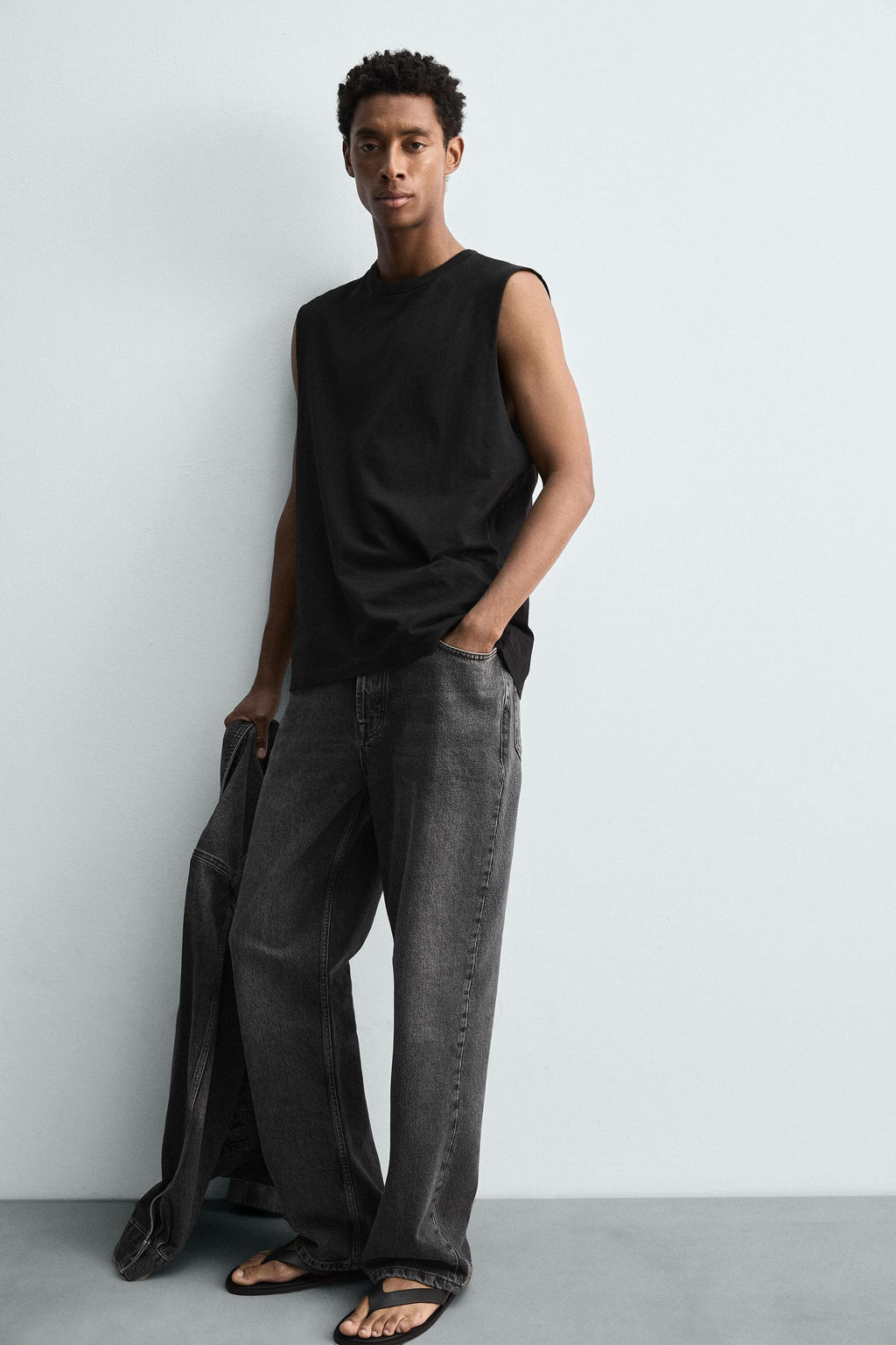 LIGHTWEIGHT TANK T-SHIRT - Zara фото 6