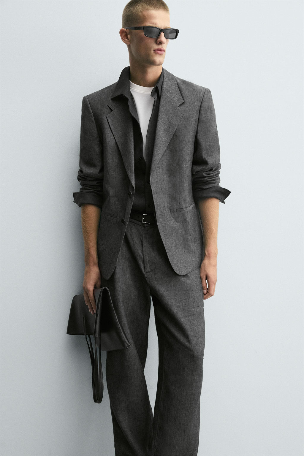 100% LINEN SUIT BLAZER - Zara фото 6