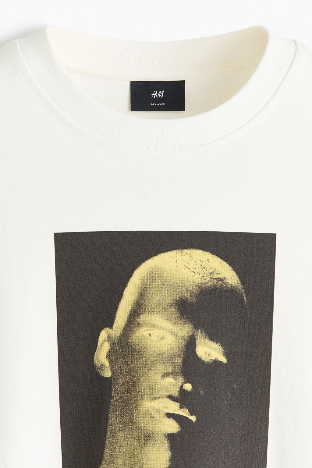 Camiseta boxy estampada en algod?n Relaxed Fit - H&m фото 5