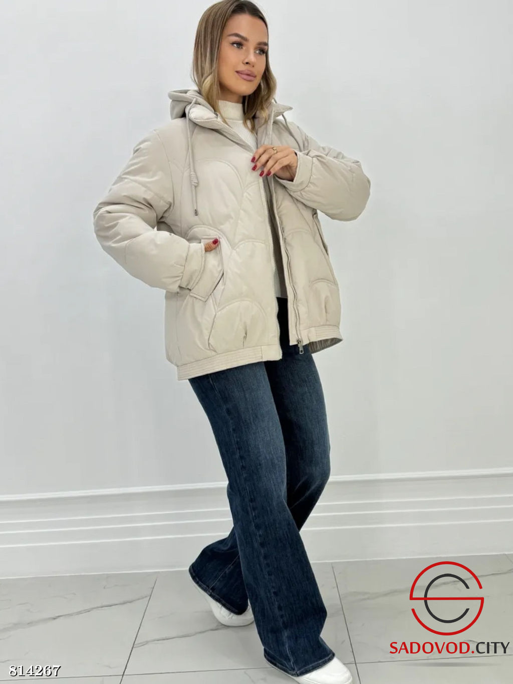 Женская куртка с капюшоном - Bruno фото 7