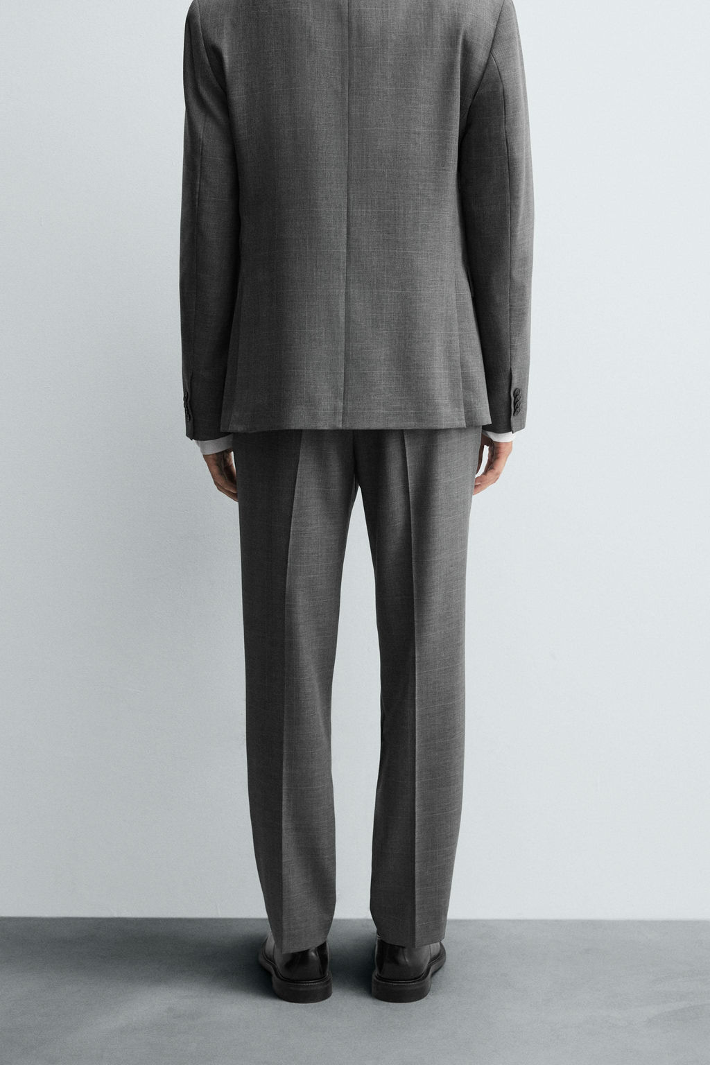 CHECK SUIT TROUSERS - Zara фото 3