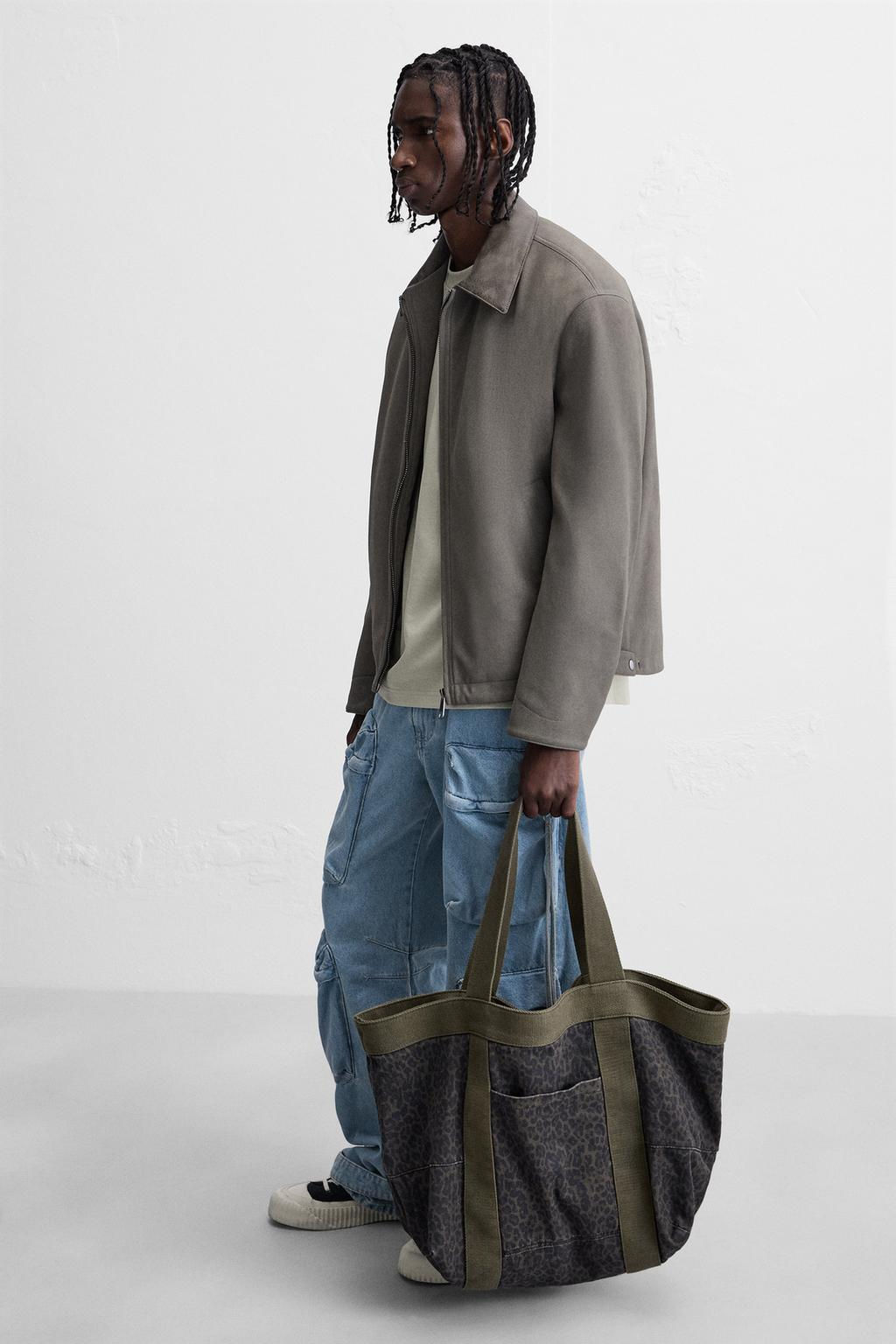 FABRIC SHOPPER BAG - Zara фото 2