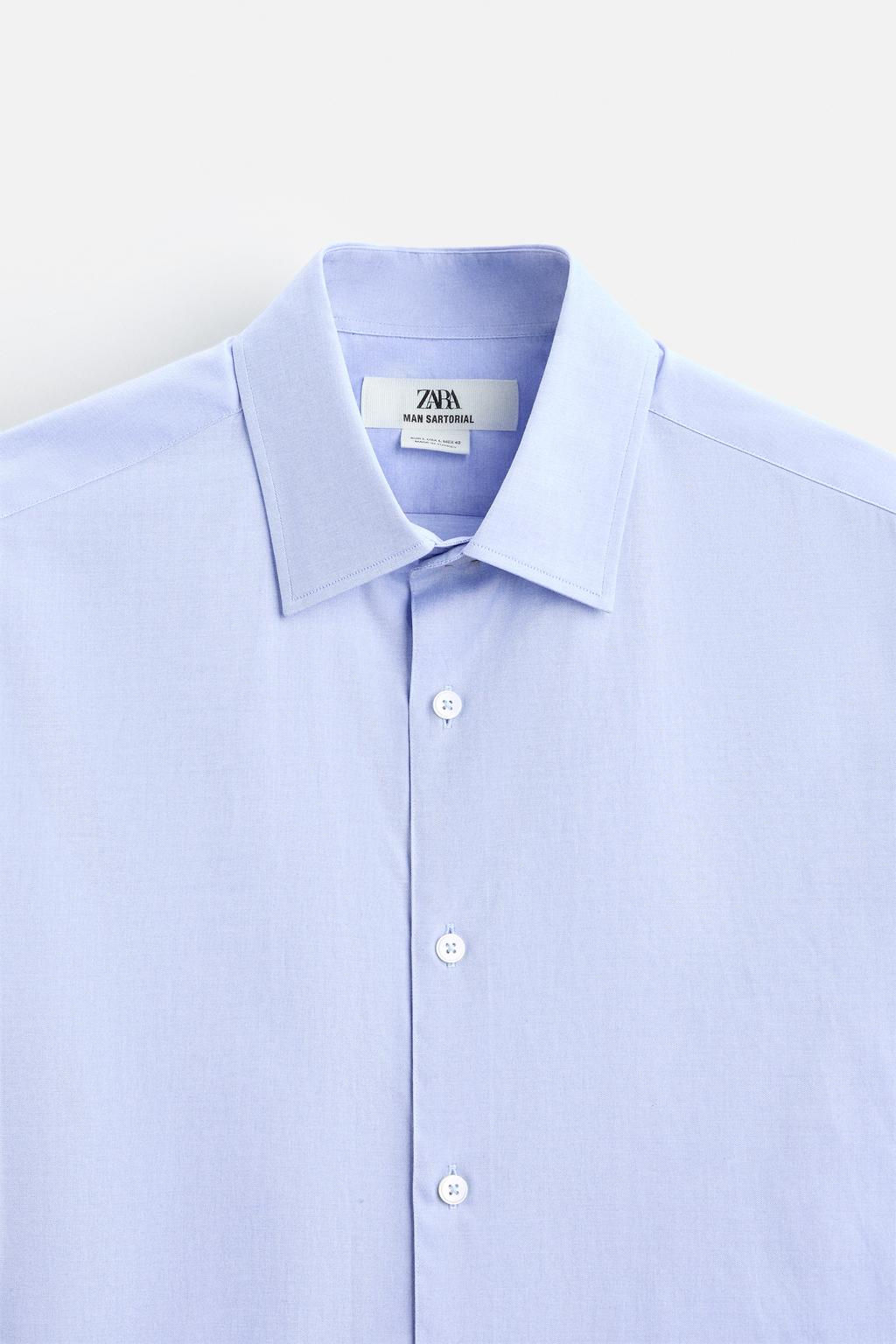 TEXTURED REGULAR FIT SHIRT - Zara фото 19