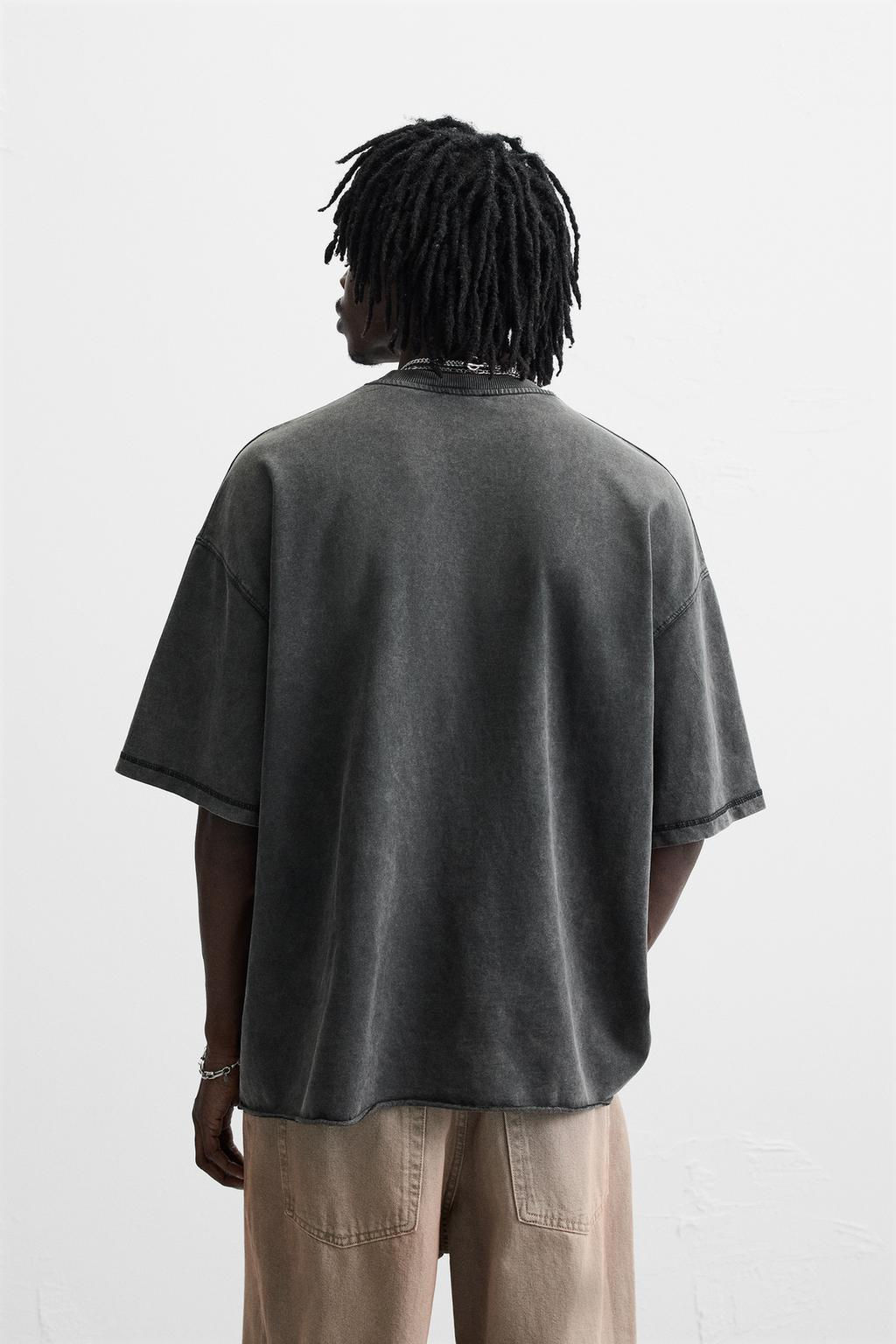 WASHED RELAXED FIT SWEATSHIRT - Zara фото 11