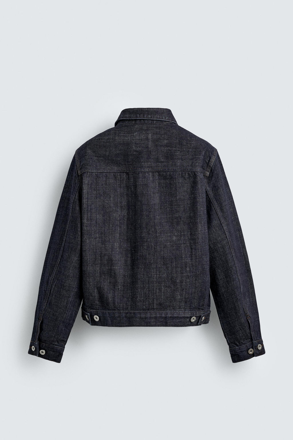 CROPPED FIT LIMITED EDITION DENIM JACKET - Zara фото 8