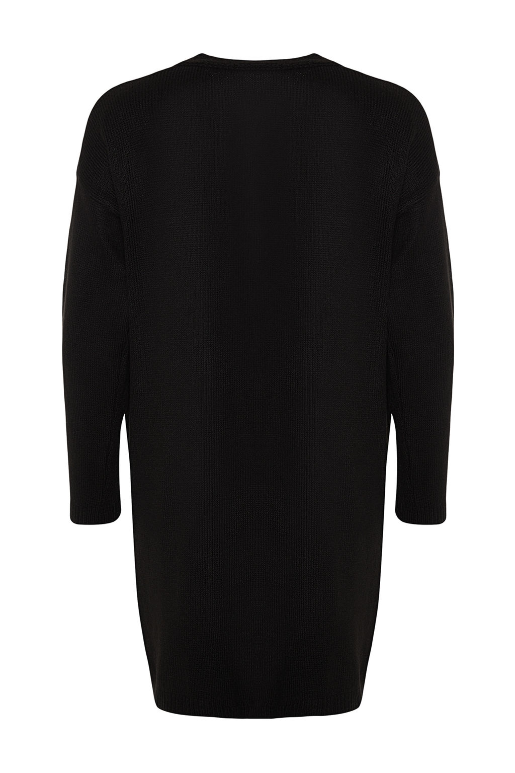 Siyah Yumusak Dokulu Cep Detayl? Triko H?rka TWOAW24HI00381 - Trendyolmilla фото 8