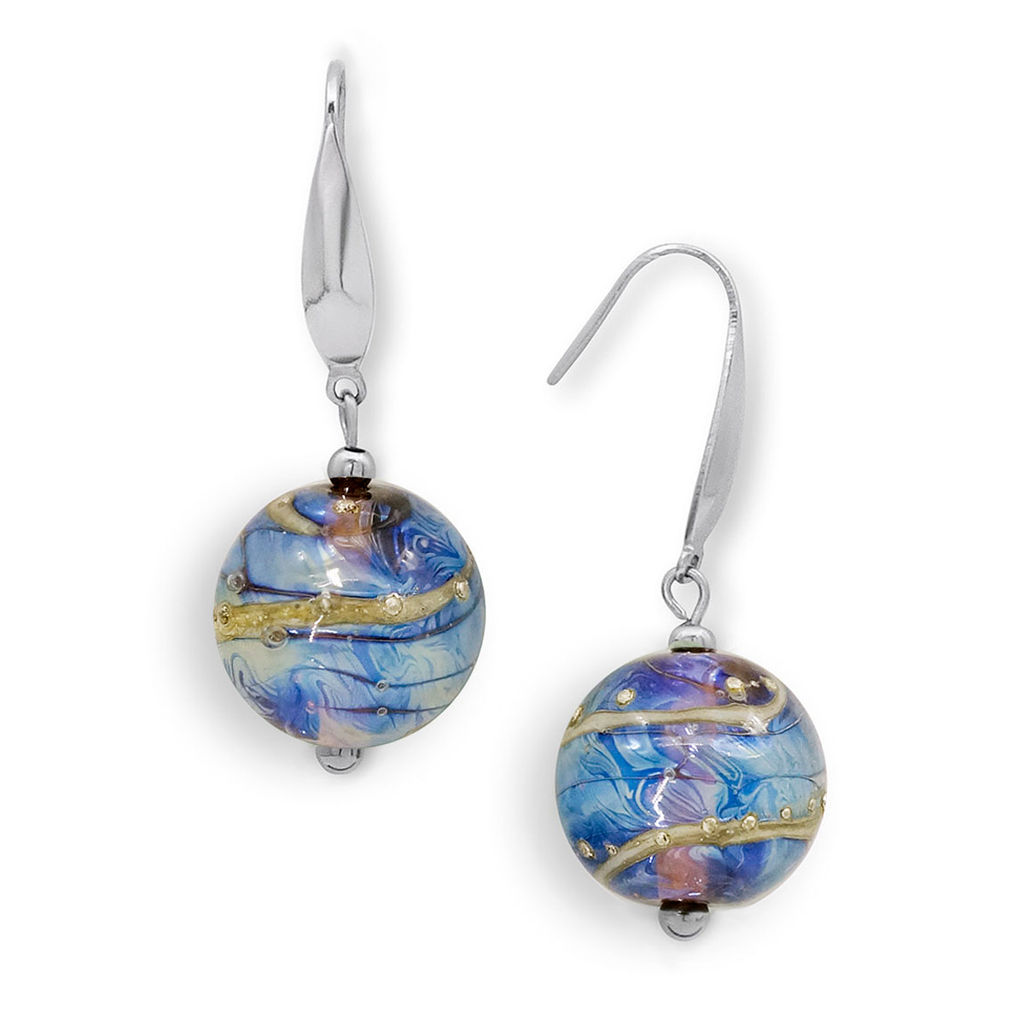 Серьги из муранского стекла HEAVEN LS2556 - Vloes фото 9