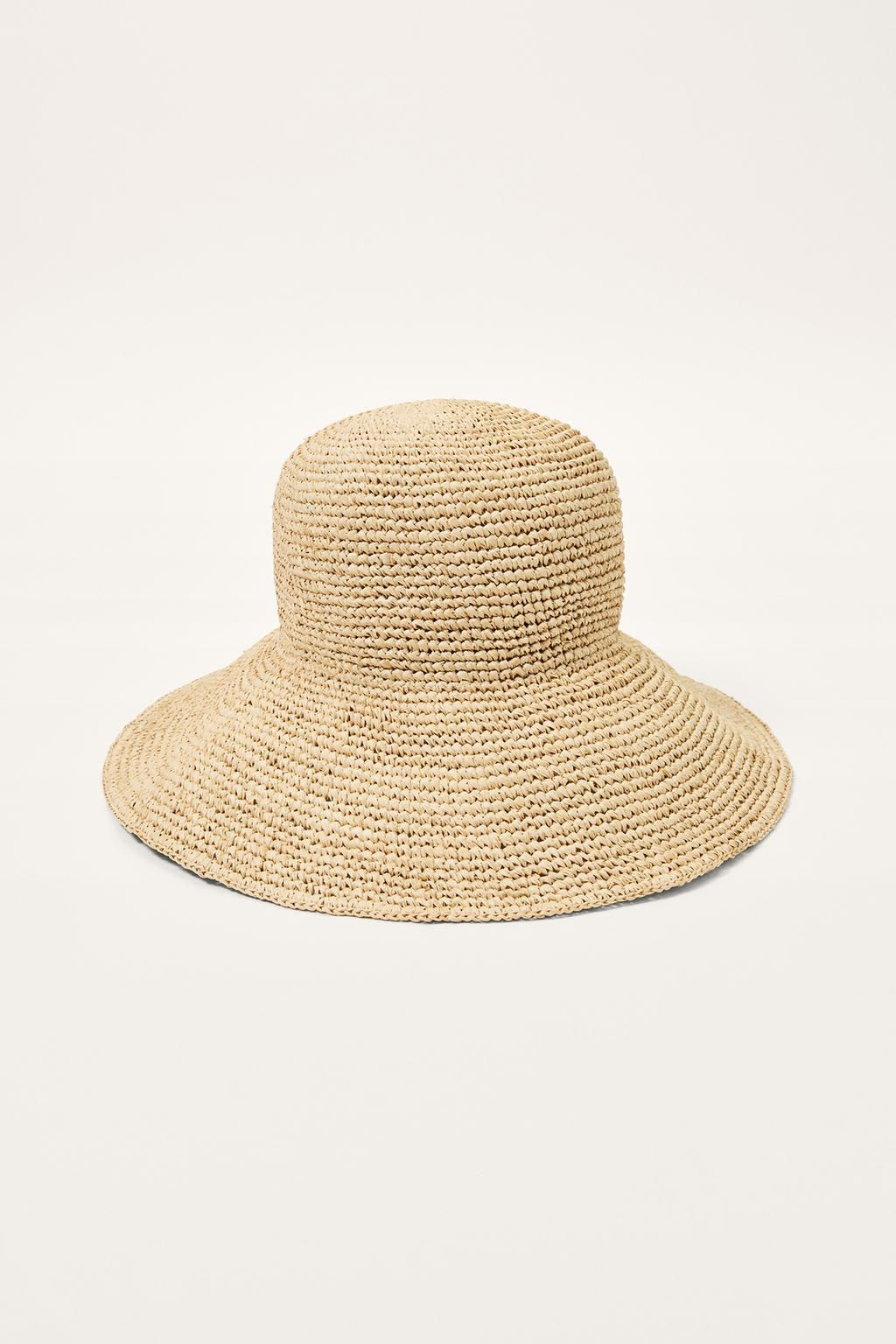 LIMITED EDITION RAFFIA BUCKET HAT - Zara фото 4
