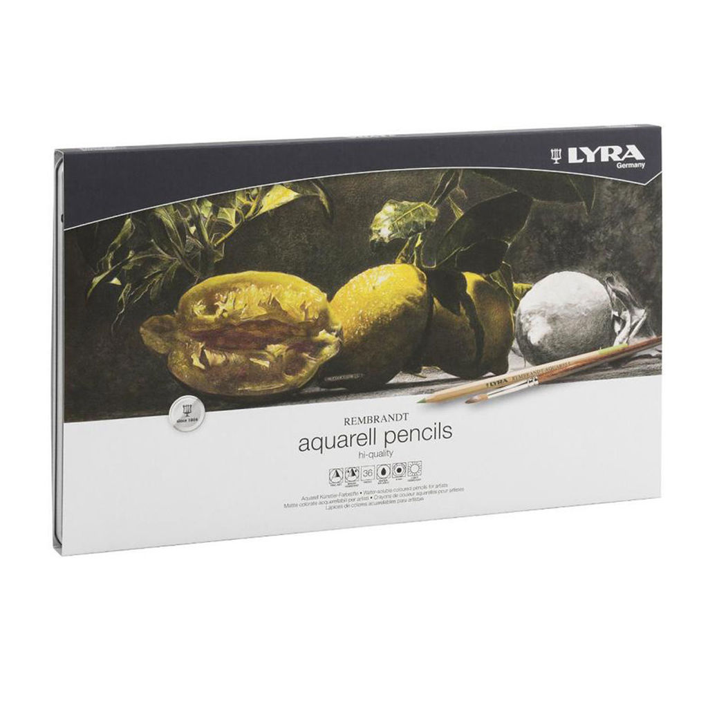 LYRA Набор цветных акварельных карандашей Rembrandt заточенный 36 цв. L2011360