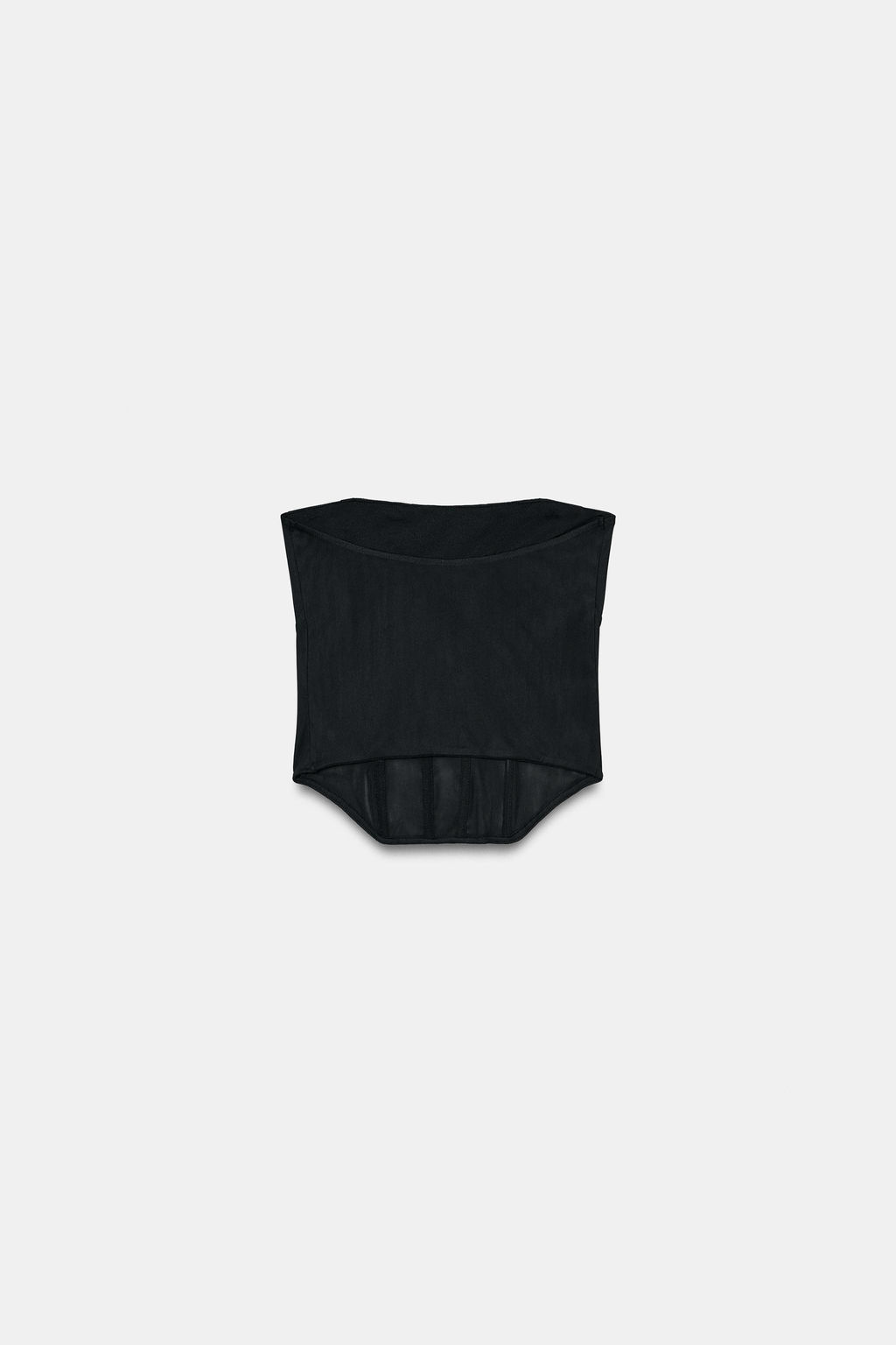 DRAPED TULLE CORSET - Zara фото 4