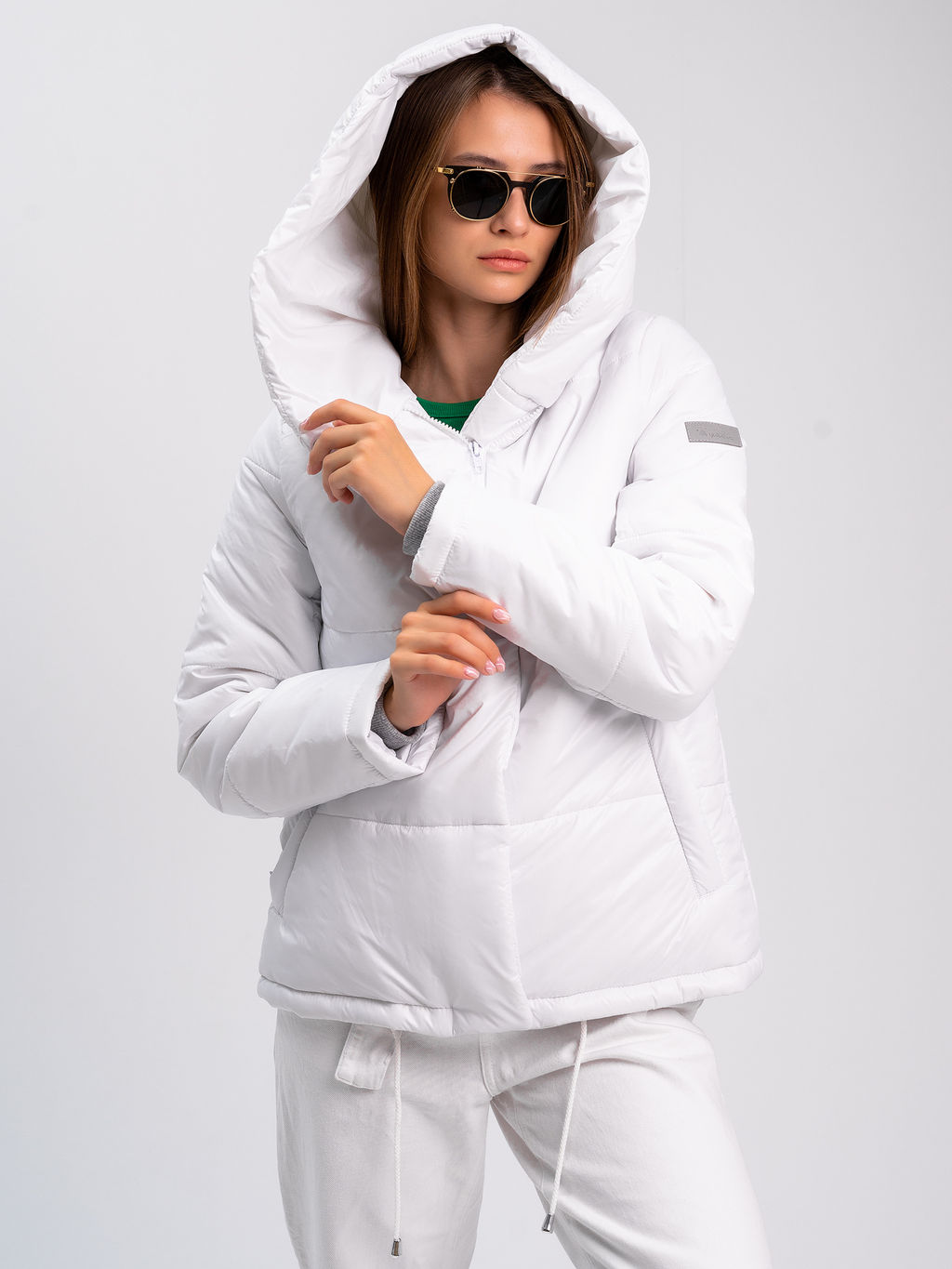 Куртка зимняя "Вита" белый