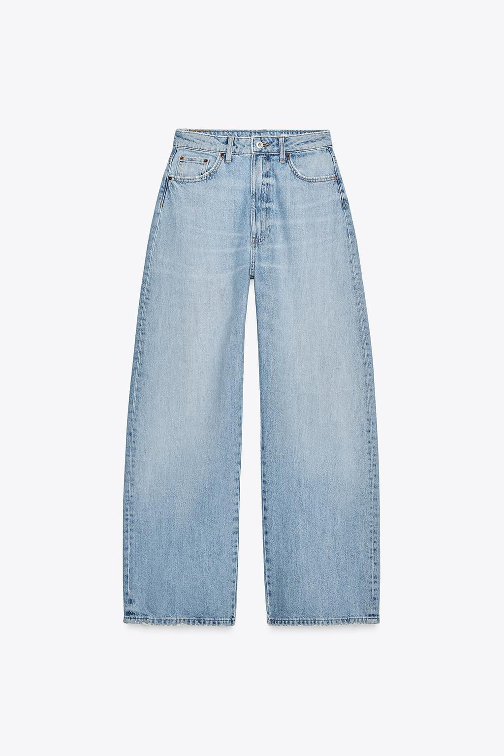 TRF MID-WAIST BAGGY JEANS - Zara фото 10