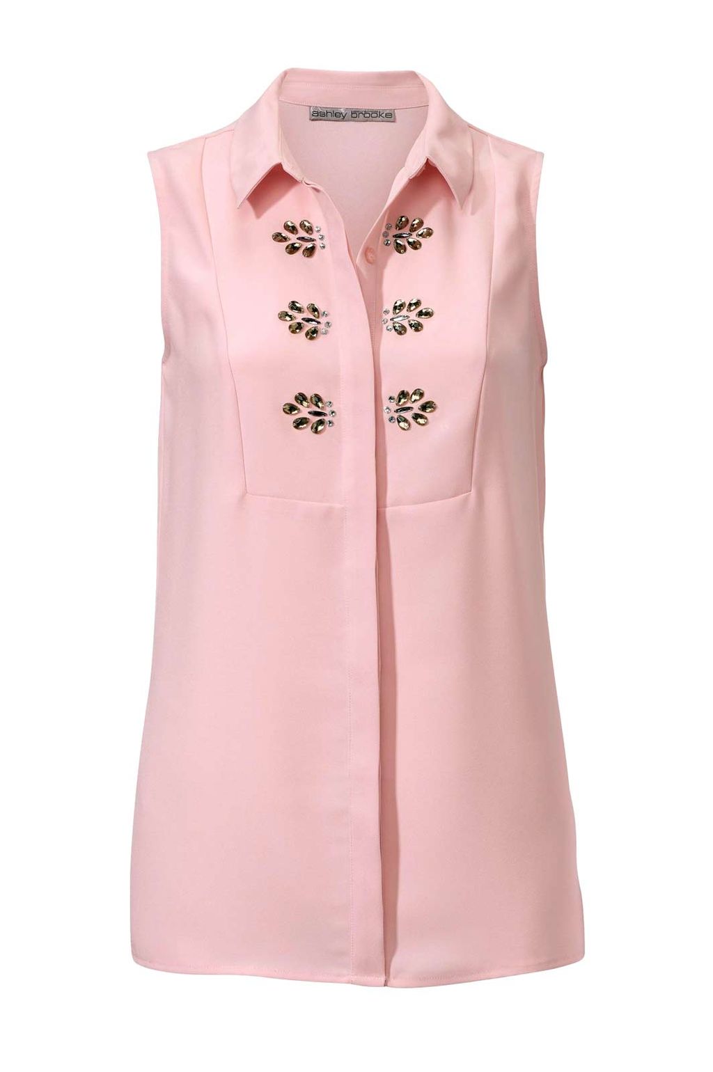 Топ, розовый - Ashley brooke фото 2