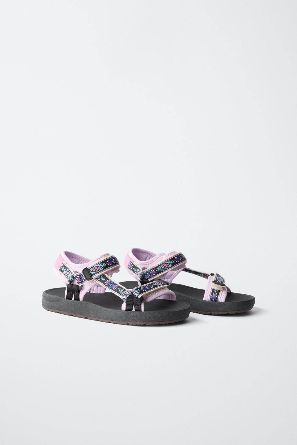 SANDALIA T?CNICA BORDADOS / Multicolor - Zara фото 2