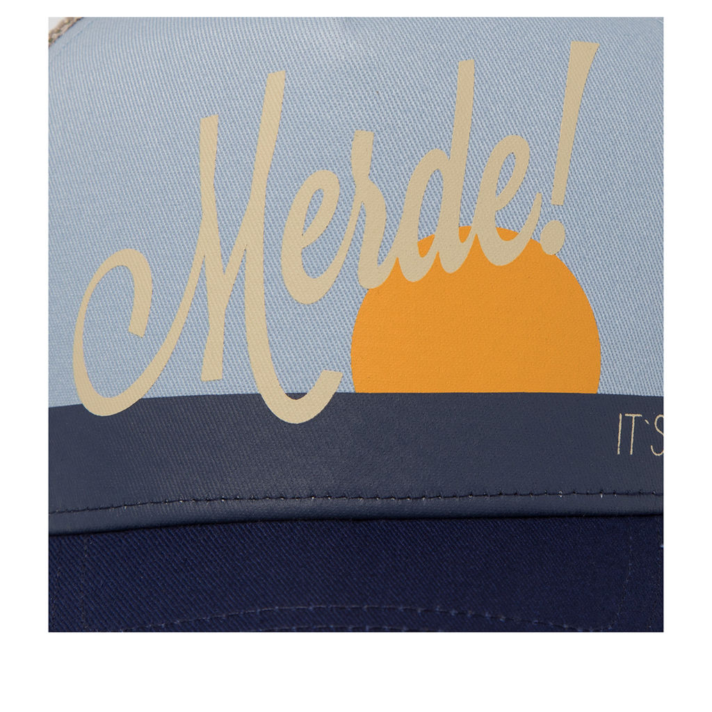 Бейсболка COASTAL арт. HFT Merde (голубой / синий) фото 3