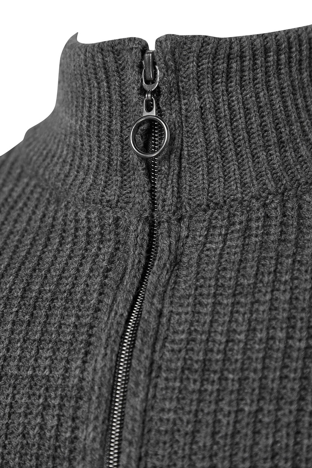 TRENDYOL MAN Indigo Casual Regular Yar?m Bal?kc? Yaka Duz Triko Kazak TMNAW22KZ1908 - Trendyolmilla фото 9
