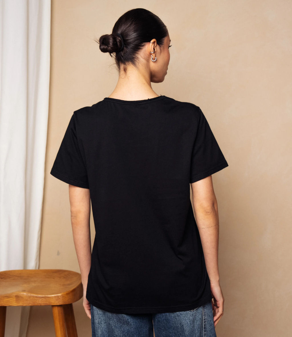 Футболка #КТ899 (2), чёрный - Dommod фото 3