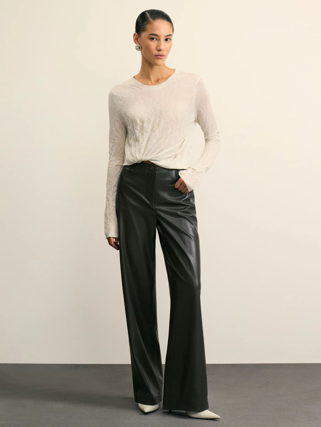 Лонгслив из вискозы / Zarina  фото 2