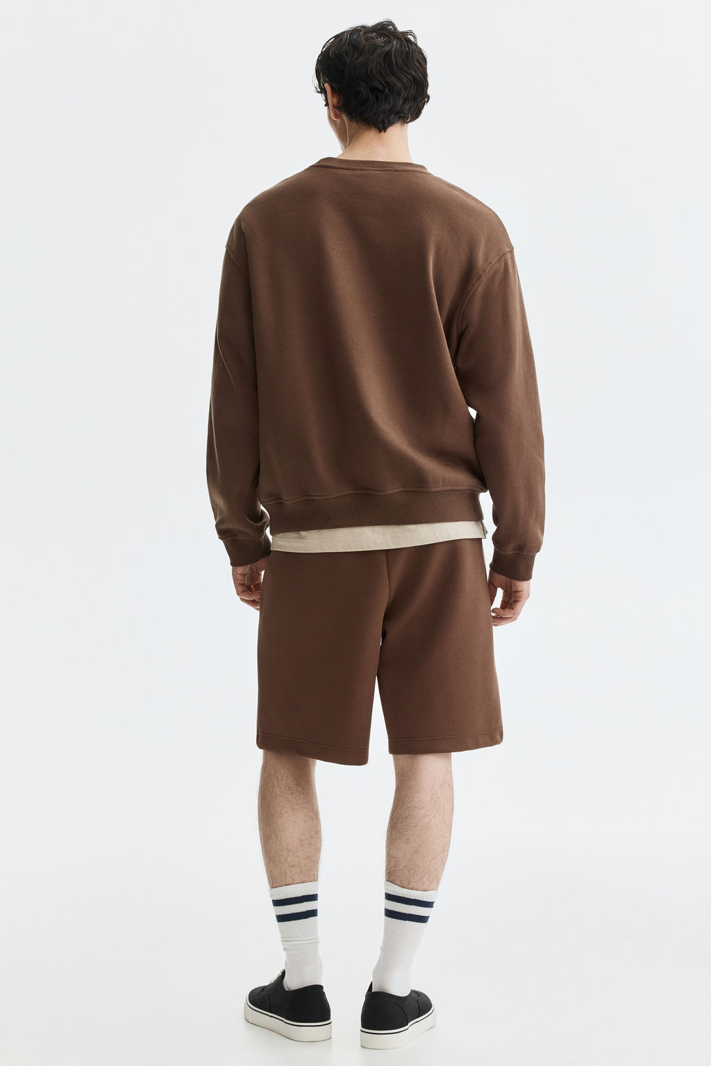 Pantal?n corto interlock Relaxed Fit - H&m фото 11