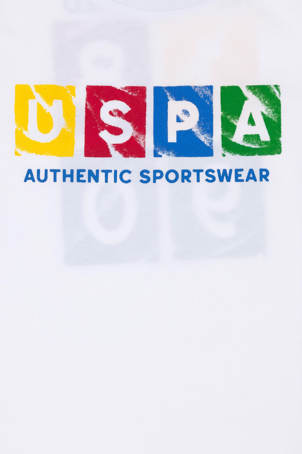 U. S. Polo Assn Детская белая футболка с круглым вырезом - U.s. polo assn фото 3