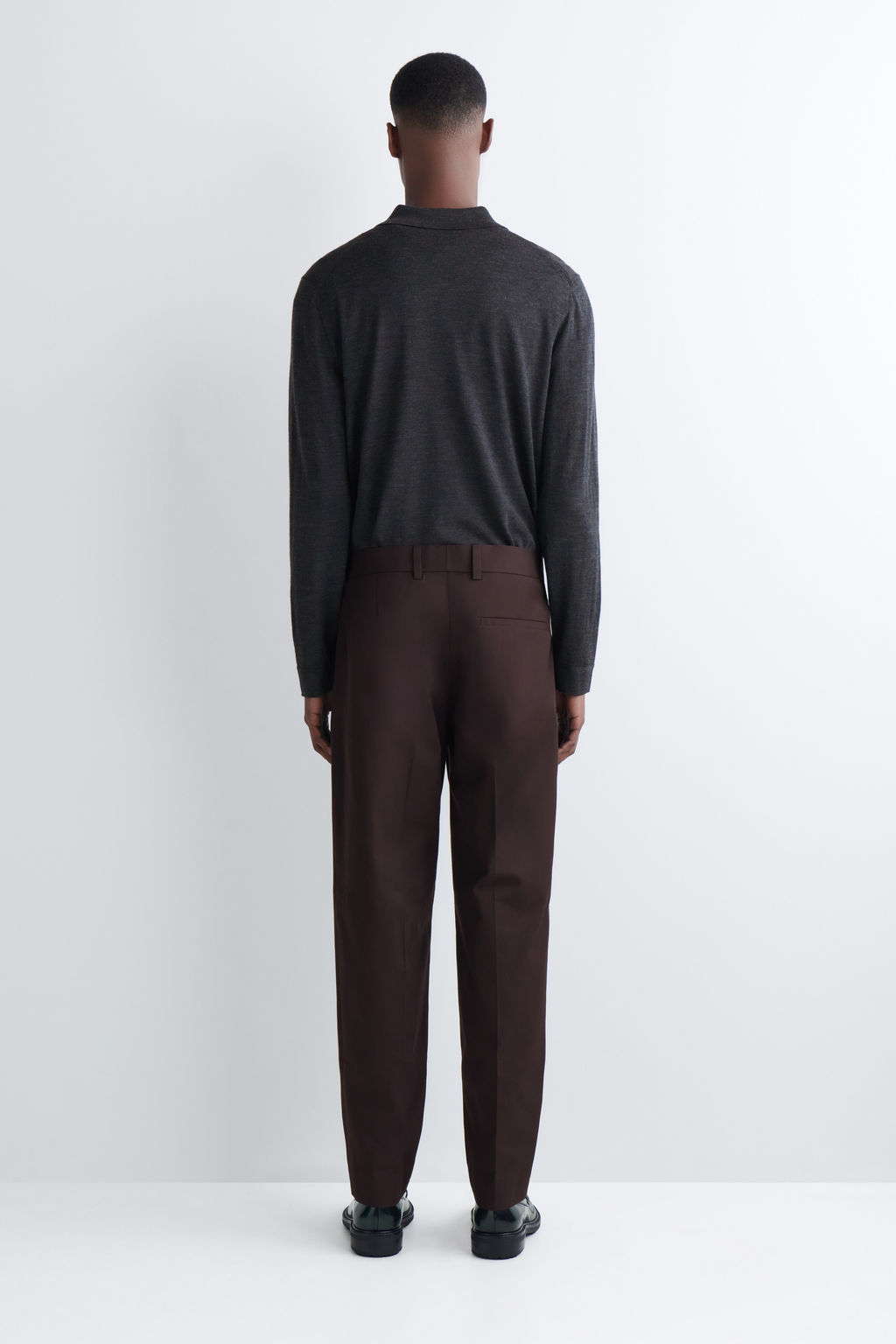 CHINOS DE ALGOD?N TAPERED LEG REGULAR FIT - H&m фото 6