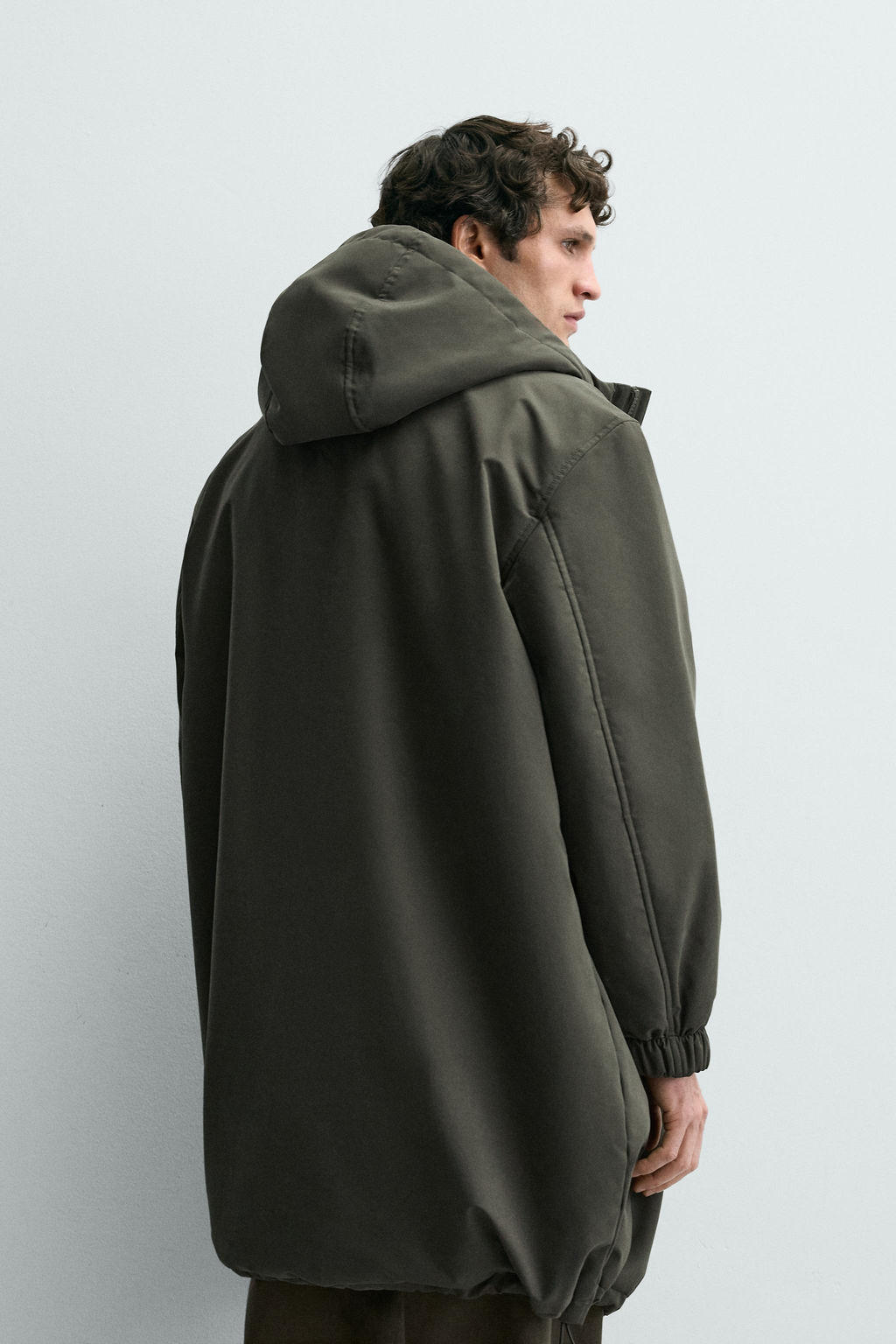 CONTRAST QUILTED JACKET - Zara фото 3